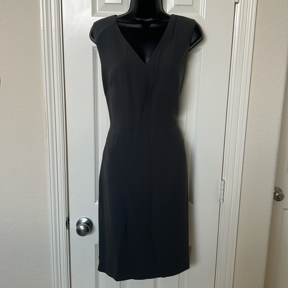 NWT Banana Republic sleeveless Grey dress - Size 12